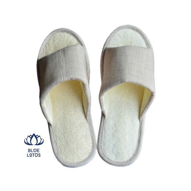 Enviroment 100% Biodegradable go out and use Home Loofah Sandals and slippers Eco-friendly