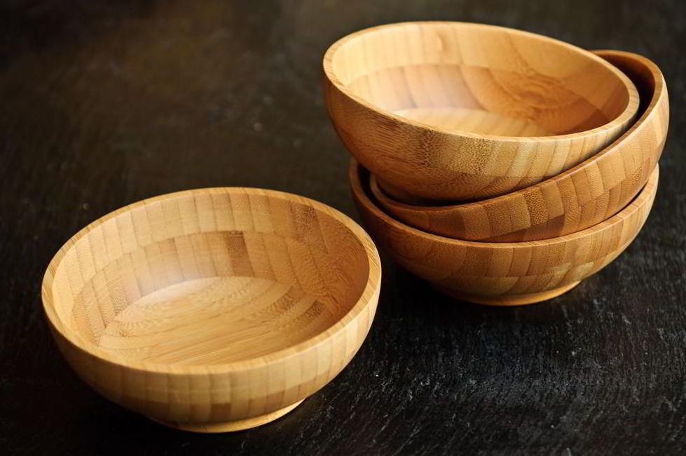 NEW ITEM WOODEN BAMBOO BOWL EXPORT FROM VIET NAM