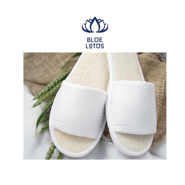 Enviroment 100% Biodegradable go out and use Home Loofah Sandals and slippers Eco-friendly