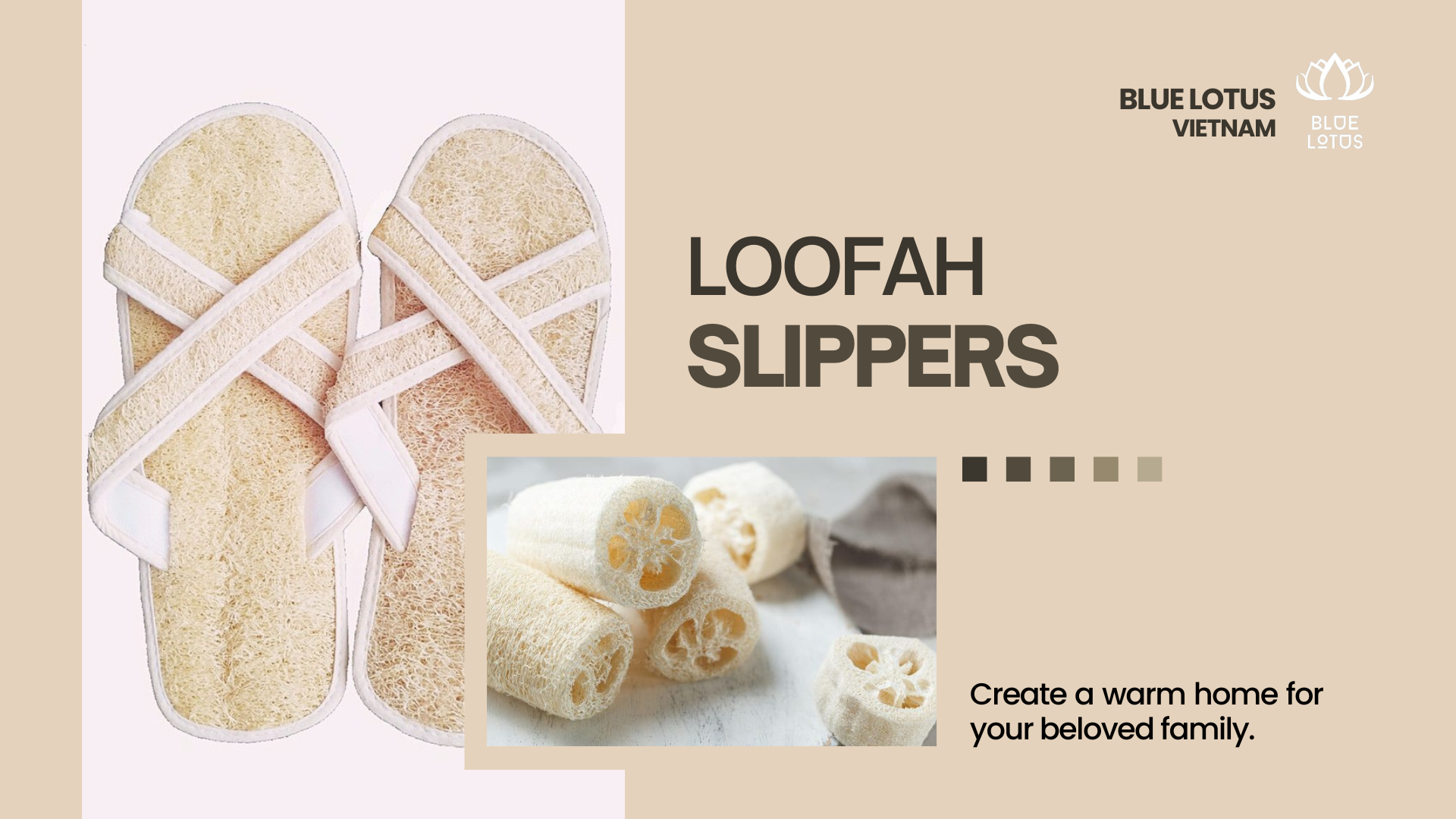 Blue Lotus Farm's Low-Cost Loofah Slippers are Waterproof, Easy to Clean, and Designed Eco-Friendly.