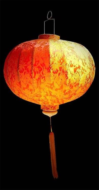 BULK PRICE SILK LANTERN WITH BAMBOO FRAME AND STEEL FRAME FROM BLUE LOTUS FARM VIET NAM