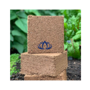 Soilless Gardening Wholesale, 100% Natural Coco Coir Fiber Coco Bale, 5 kg Coco Peat Block