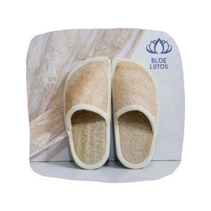 Price raw materials loofah slipper sandals other sandals slippers environment eco friendly handmade custom make in Viet Nam