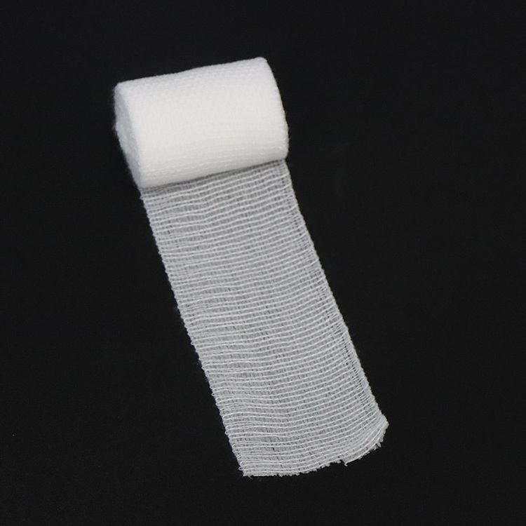 BLUENJOY 2021 Popular Factory  Supplier Surgical Medical Gauze Conforming Bandage First Aid Elastic PBT Bandage