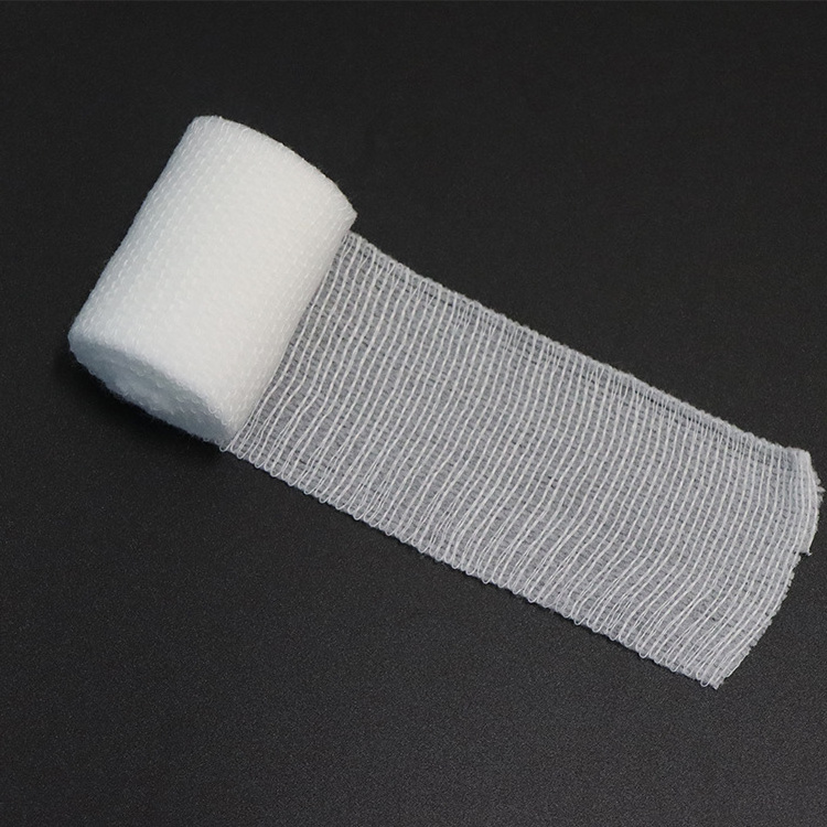 BLUENJOY Hot Selling Medical Gauze Bandage Elastic PBT Bandage Conforming Bandage for Sport Protection and Wound Care