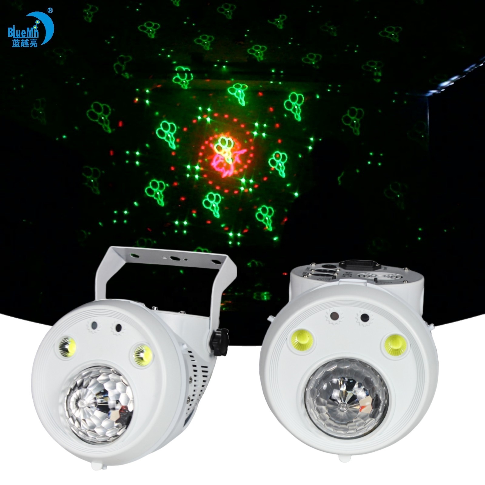 Party Light Laser 3in1 Magic Ball Strobe Light Red Green Laser Embedded /Hang type 3in1 Magic Ball Laser for stage