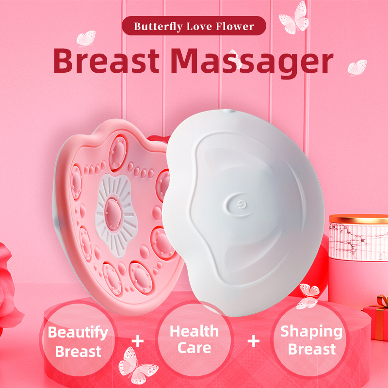 High frequency Vibrating Breast Enhancer Breast Lifting Anti Sagging Device Electric Breast Massager for Enlargement