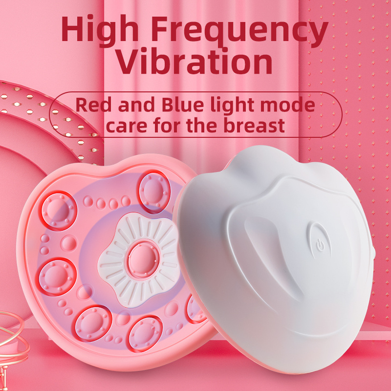 High frequency Vibrating Breast Enhancer Breast Lifting Anti Sagging Device Electric Breast Massager for Enlargement