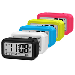 High Quality Mini Table LCD Electronic Digital  Alarm Clock with Backlight