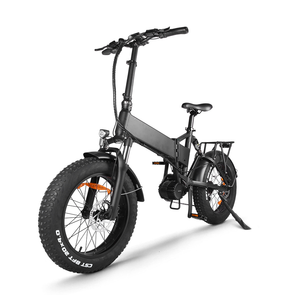 Accolmile enduro ebike 1000 watt 20 inch Bafang mid drive motor electric bike fat wheel bike fat bike