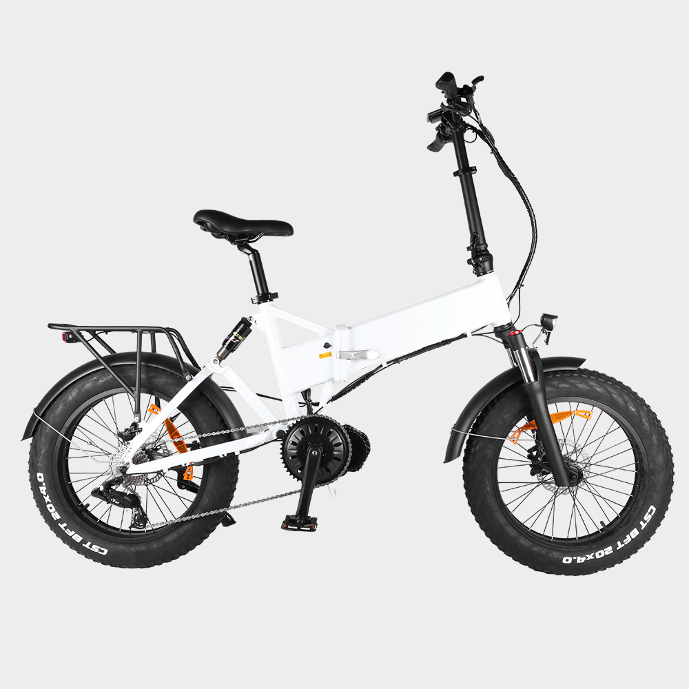 Accolmile enduro ebike 1000 watt 20 inch Bafang mid drive motor electric bike fat wheel bike fat bike