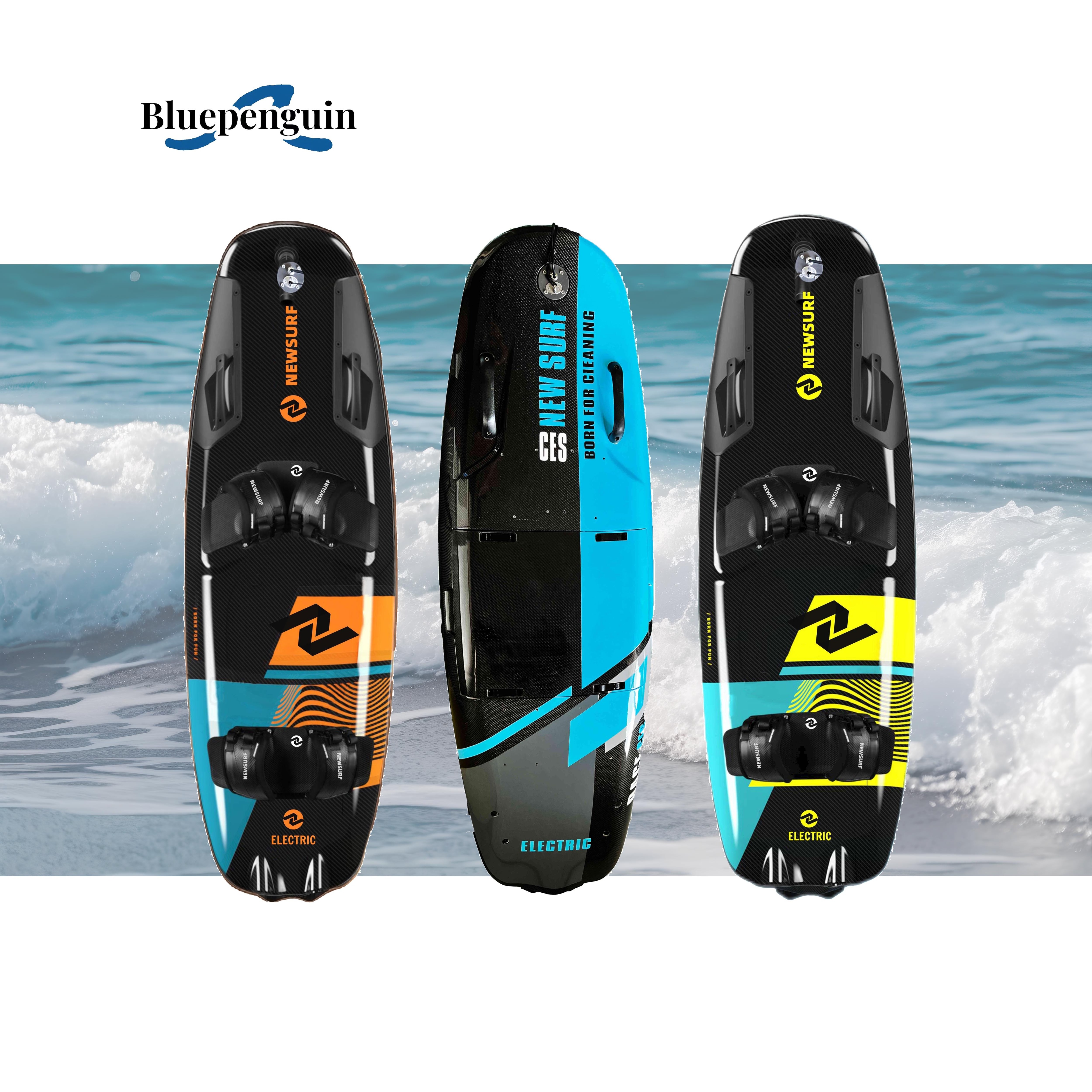 Powered surfing sport 48v motorized surf board jet stand up jetsurf electric surfboard for adult sale