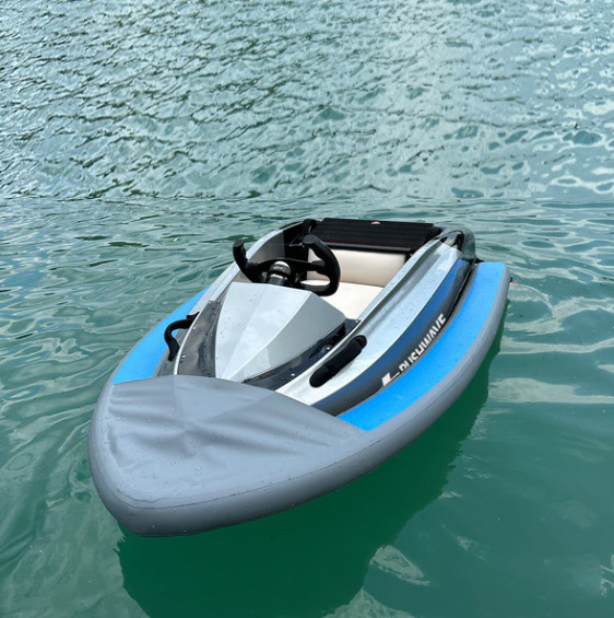 High quality 15Kw 72v cheap Water sports electric engine mini jet speed boat for sale