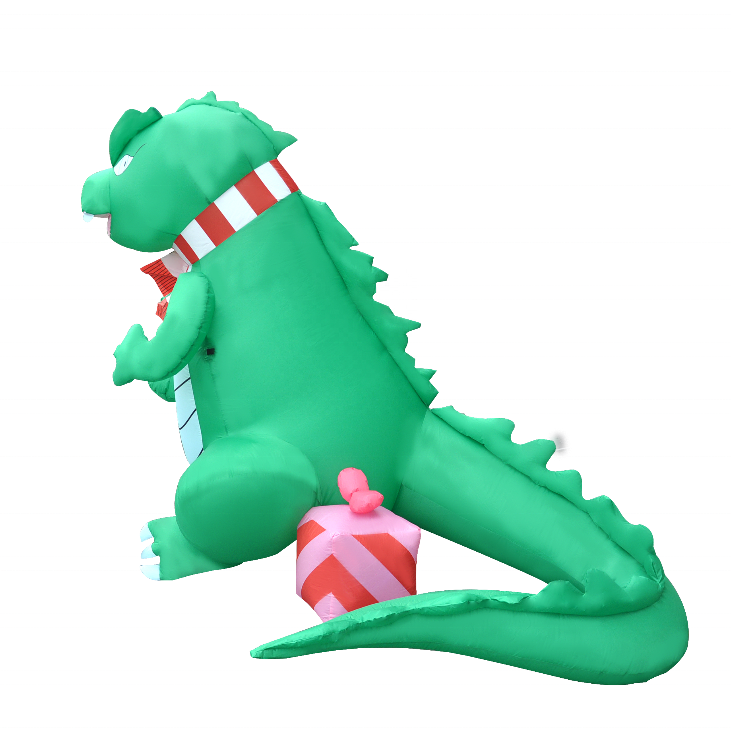 6ft Big Monster Huge Dinosaur Inflatable Christmas Decorations for Outdoor Party and Yard Decor Xmas Supplies