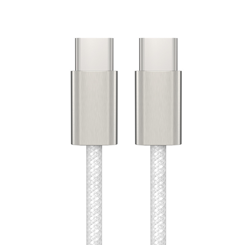 Nylon Braided Fast Charging Cable 3A 60W USB C  Fast Charging Data Sync Cable for Iphone