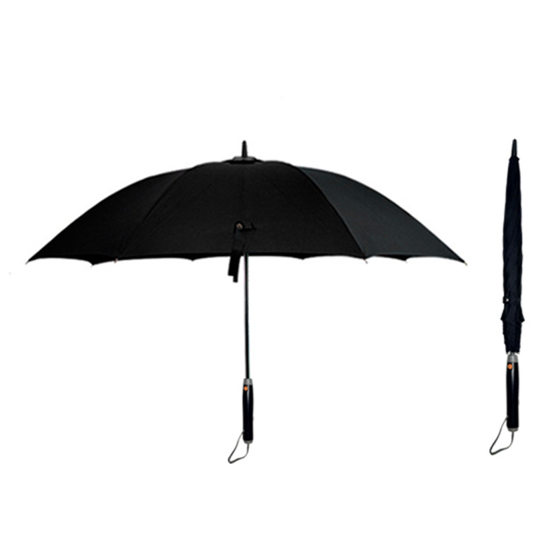 New Windproof Large Battery Cooling Air Fan Umbrella with Water Spray Mist