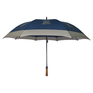 Good quality biggest enlarge size 30 inch single layer full color printing fiberglass golf umbrella