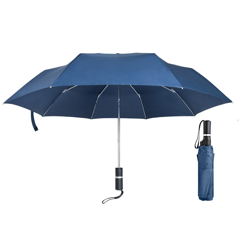 China Wholesales High Quality Creative 21 inches open left off center functional umbrella folding umbrella