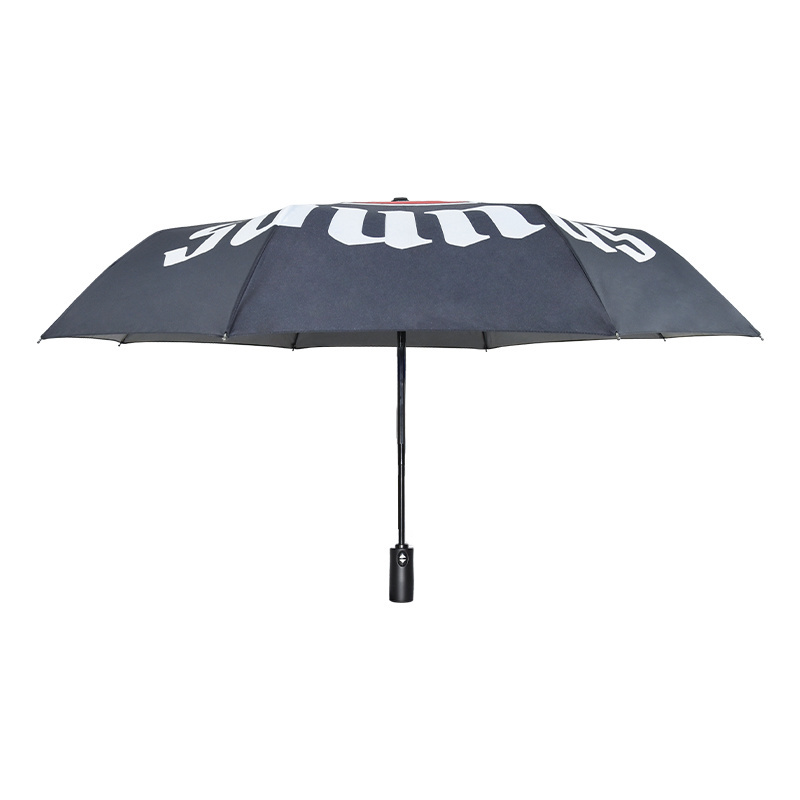 Fashion windproof automatic car big logo brand umbrellas for the rain