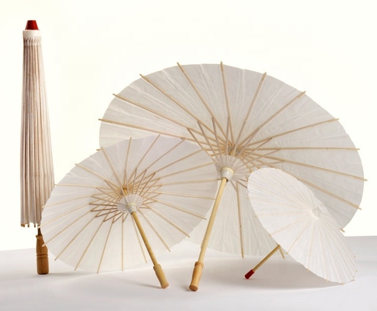 China factory wholesale custom printing decoration Japanese traditional oil paper umbrellas for wedding paraguas