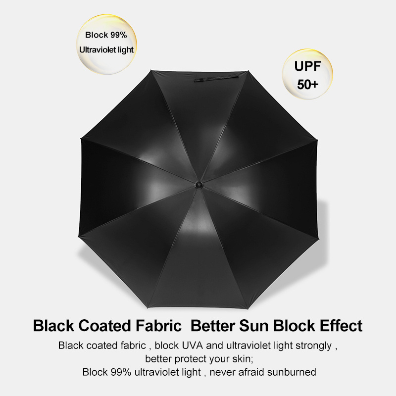 USB charge fan umbrellas with water spray black UV protection umbrella in china