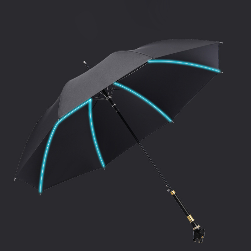 Luxury special metal Zodiac handle umbrella premium museum automatic umbrella