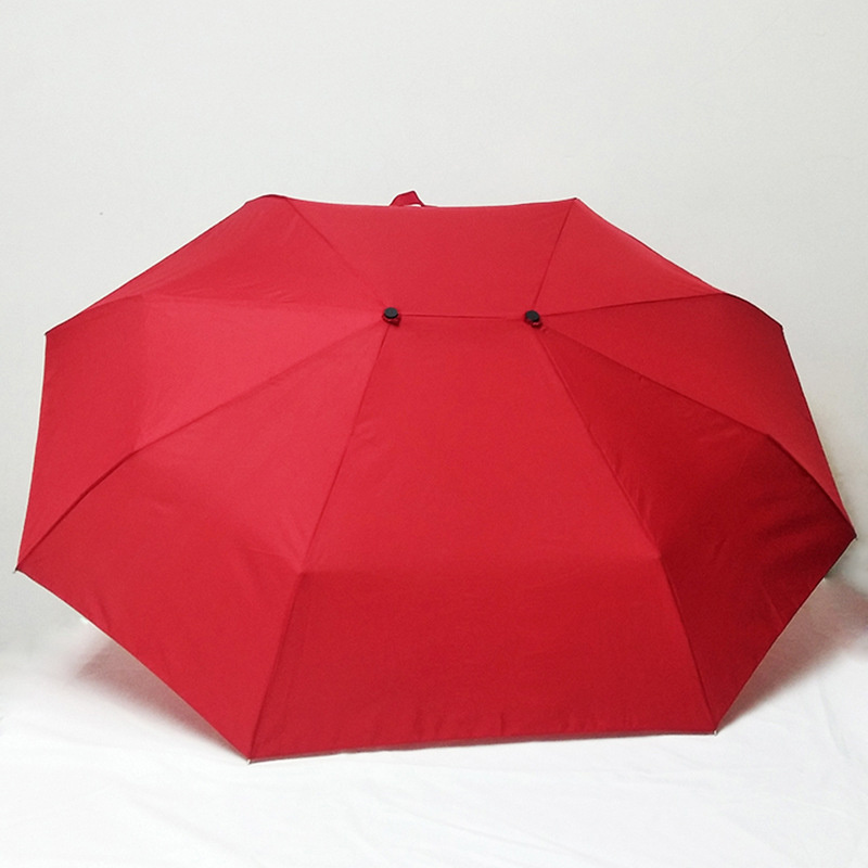 new invention fashion three folding bike umbrella with extra large cover