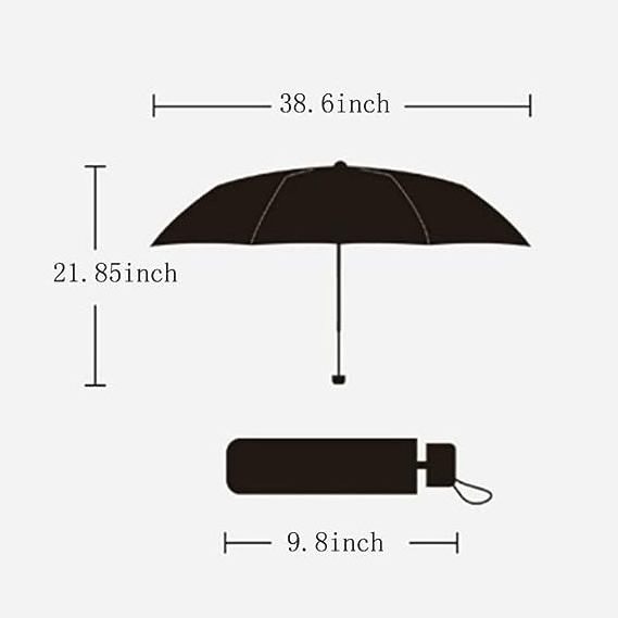 Windproof promotional  custom logo print 3 fold portable bankai mitsuri anime akatsuki folding umbrella