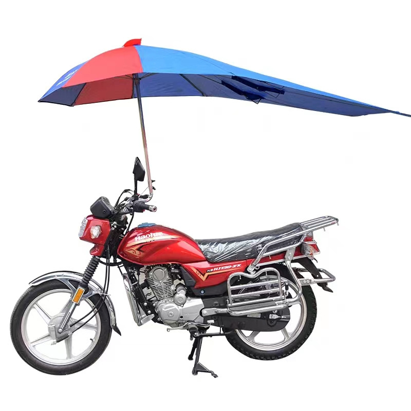 Windproof electrical outdoor scooter bicycle bike motorbike umbrella for ran and sun motorcycle umbrella