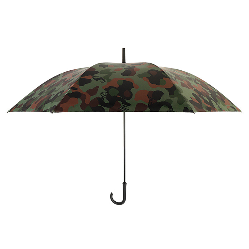 25 Inch 8 Bones 75 Straight Advertising Sun Protect Big Size Golf Umbrella Camouflage Umbrella