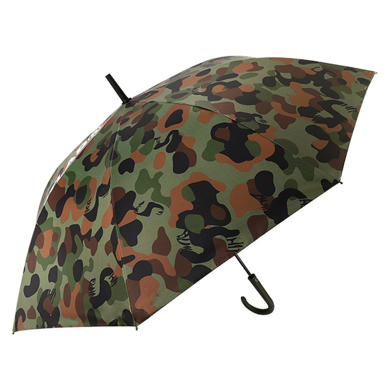 25 Inch 8 Bones 75 Straight Advertising Sun Protect Big Size Golf Umbrella Camouflage Umbrella