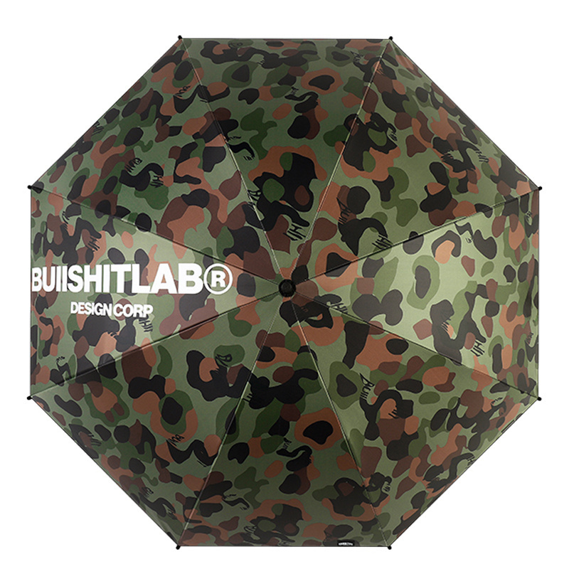 25 Inch 8 Bones 75 Straight Advertising Sun Protect Big Size Golf Umbrella Camouflage Umbrella