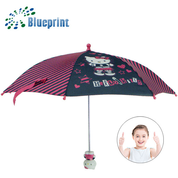 supplier customized umbrella picnic cute Reflect light Straight Multi Colors Kids Umbrella For Sale design