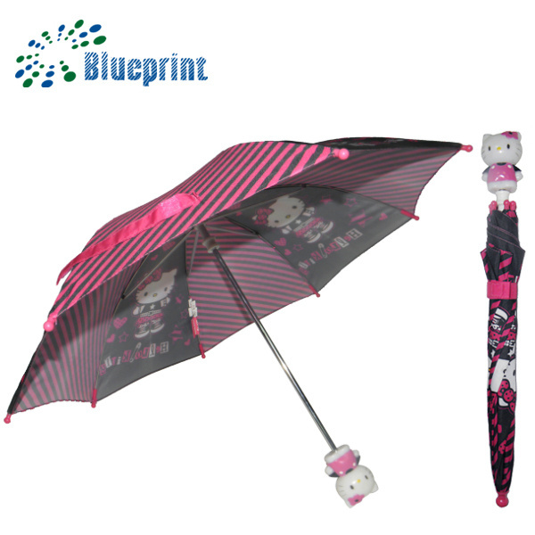 supplier customized umbrella picnic cute Reflect light Straight Multi Colors Kids Umbrella For Sale design