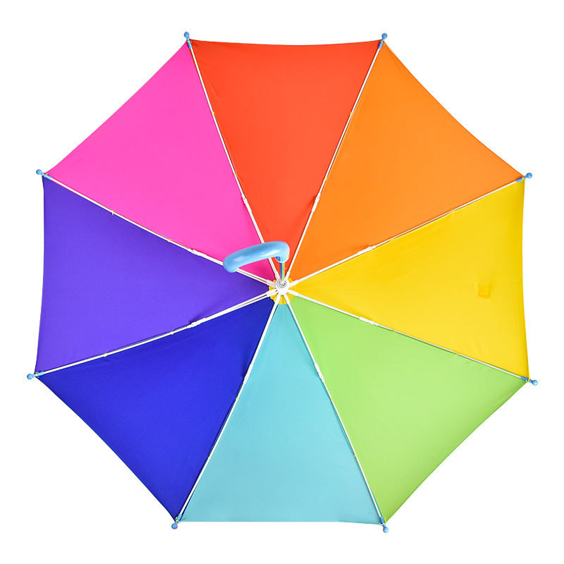 Custom colorful safety design children kids umbrella wholesale for girls boys cute