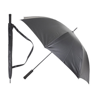 Luxury Market Sun Carbon Fiber Straight Umbrella With Shoulder Straps