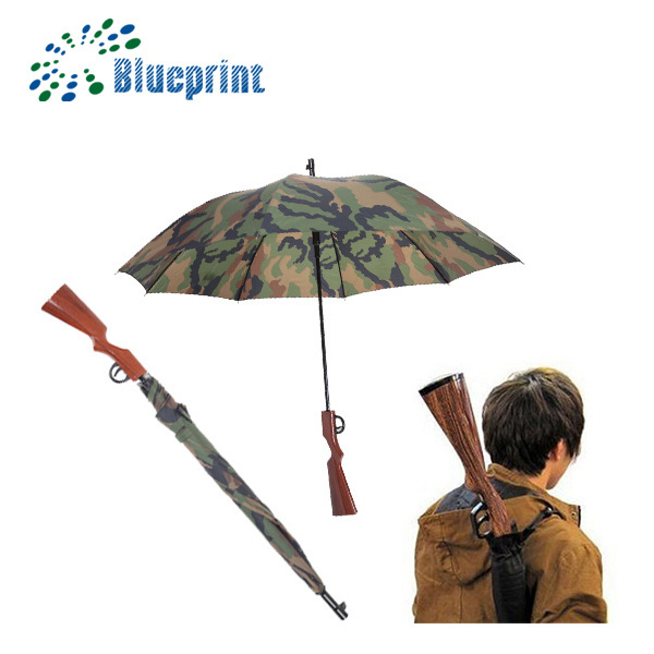 Japanese sale innovative camouflage printed gun umbrella