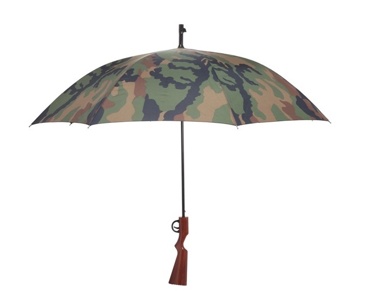 Japanese sale innovative camouflage printed gun umbrella