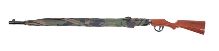 Japanese sale innovative camouflage printed gun umbrella