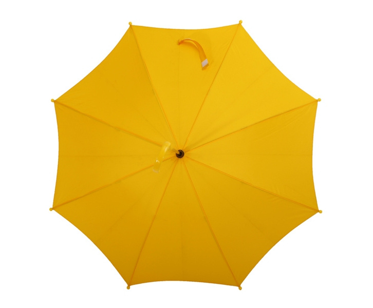 Yellow small size reverse dog umbrella for pet