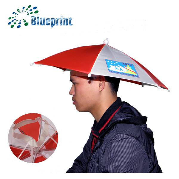 football fan diy hat umbrella umbrella head umbrella