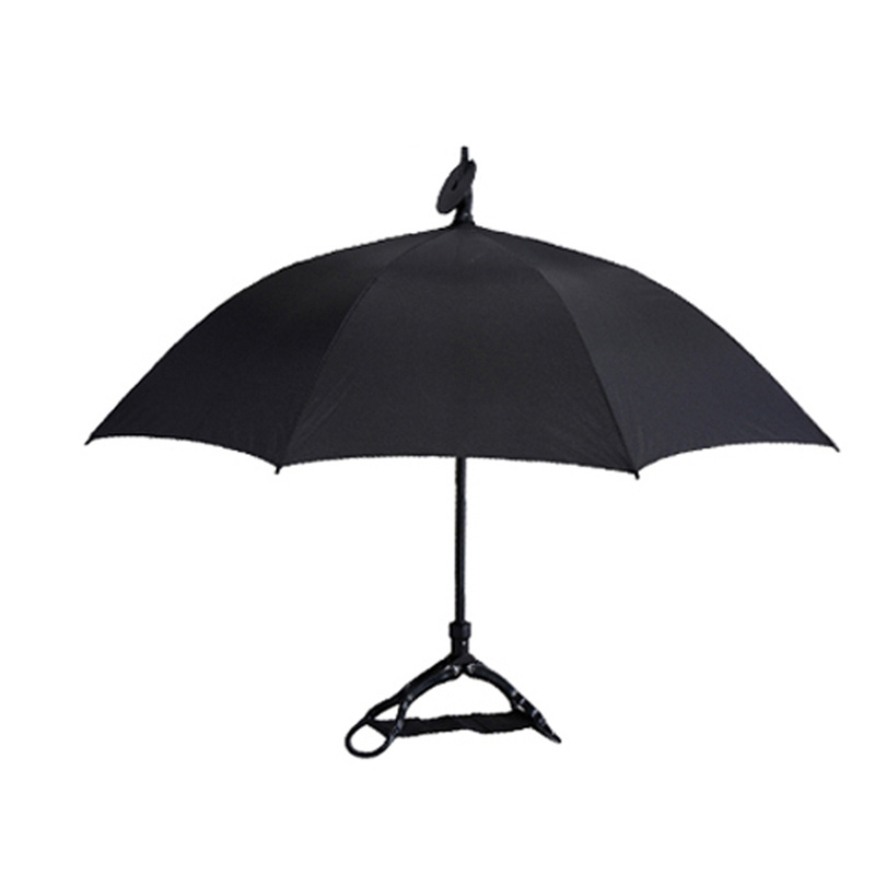 New Durable Fiberglass Shaft Stool Seat Outdoor Straight Umbrella with Logo