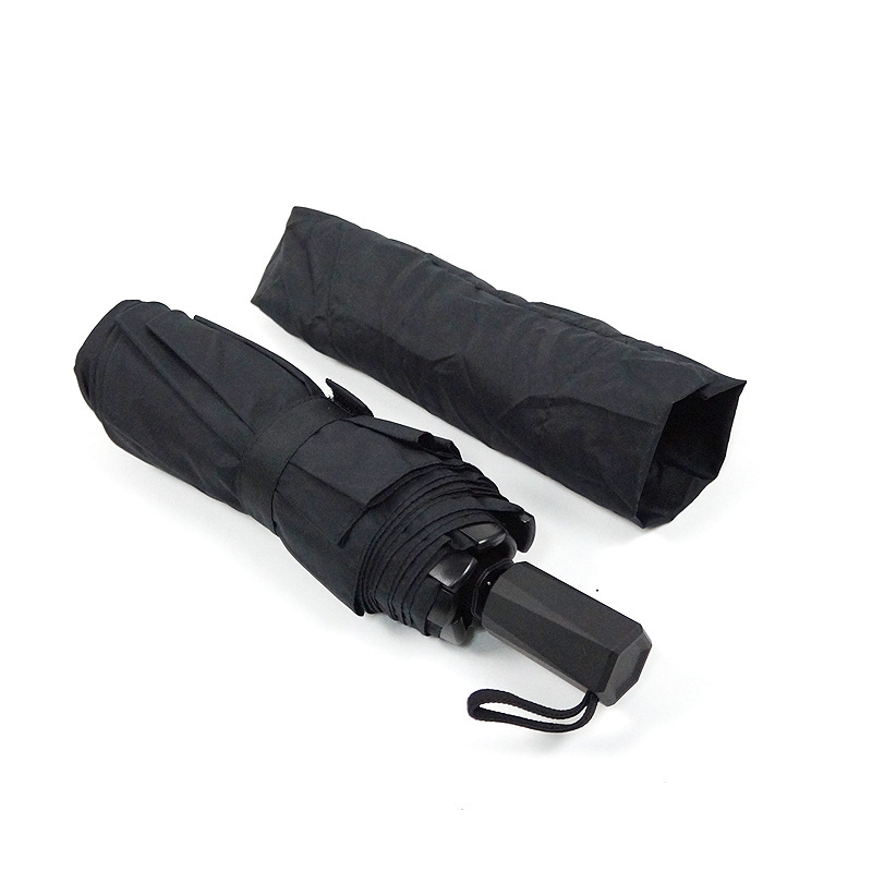 New Auto Open 3 Fold Umbrella with Safety Tips and Safty Flat Button