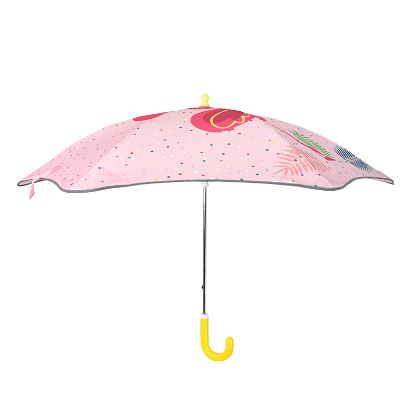 Safety small size kids blunt tips children cartoon umbrella for kids girl