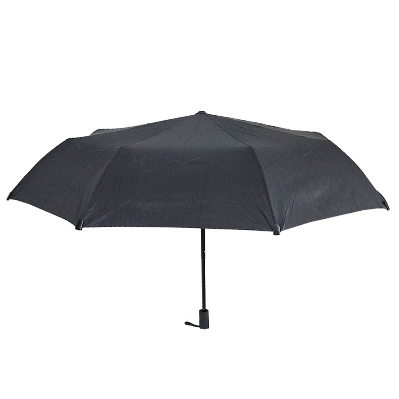 New Auto Open 3 Fold Umbrella with Safety Tips and Safty Flat Button