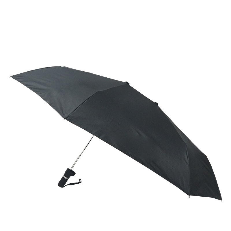 Good quality customized manual open aluminum frame special shape clip 3 folding bike umbrella