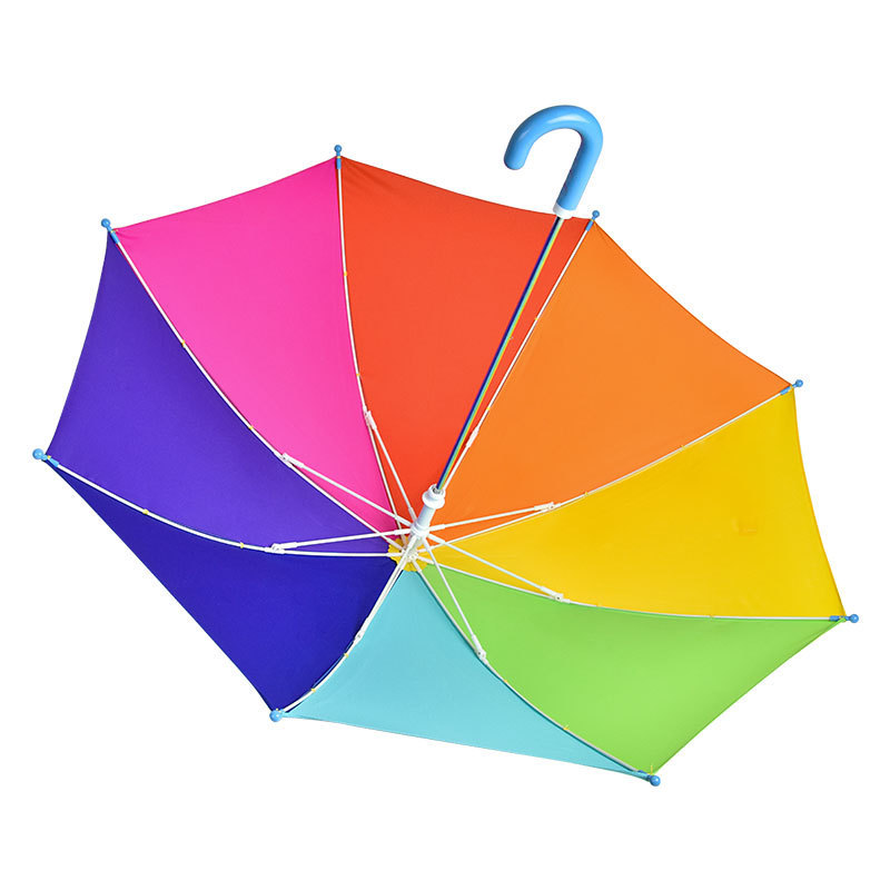 Custom colorful safety design children kids umbrella wholesale for girls boys cute