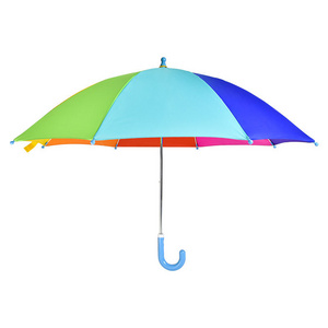 Custom colorful safety design children kids umbrella wholesale for girls boys cute