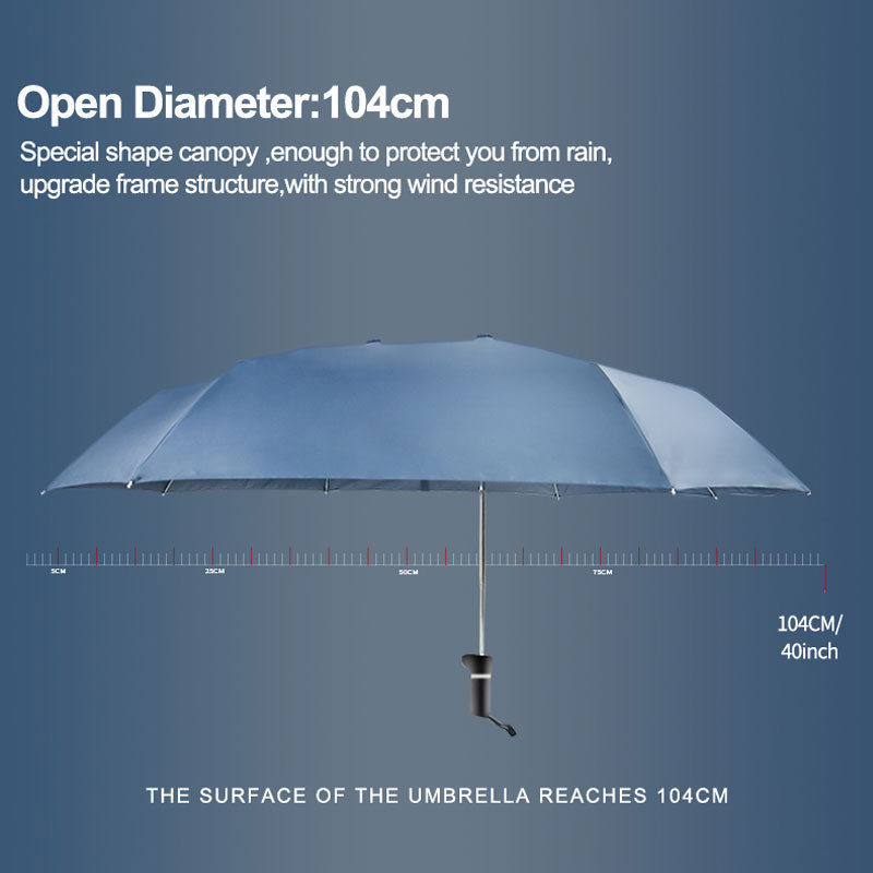 High quality windproof paraplu umbrella 3 folding photography lover couple umbrella gift for men and ladies