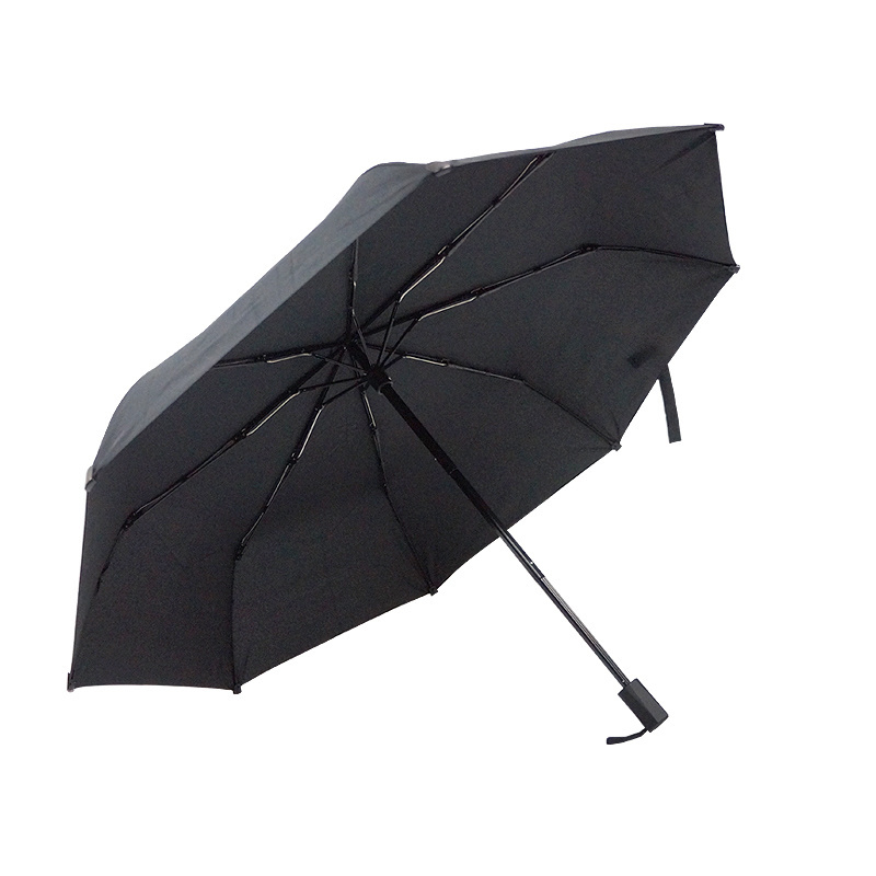 New Auto Open 3 Fold Umbrella with Safety Tips and Safty Flat Button